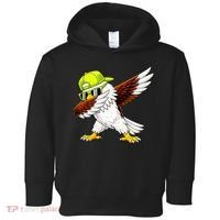 Sea Hawk Dabbing Bird Football Fan Toddler Hoodie thumb 0