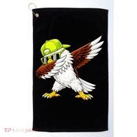 Sea Hawk Dabbing Bird Football Fan Golf Towel thumb 0