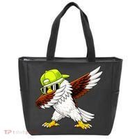 Sea Hawk Dabbing Bird Football Fan Tote Bag thumb 0