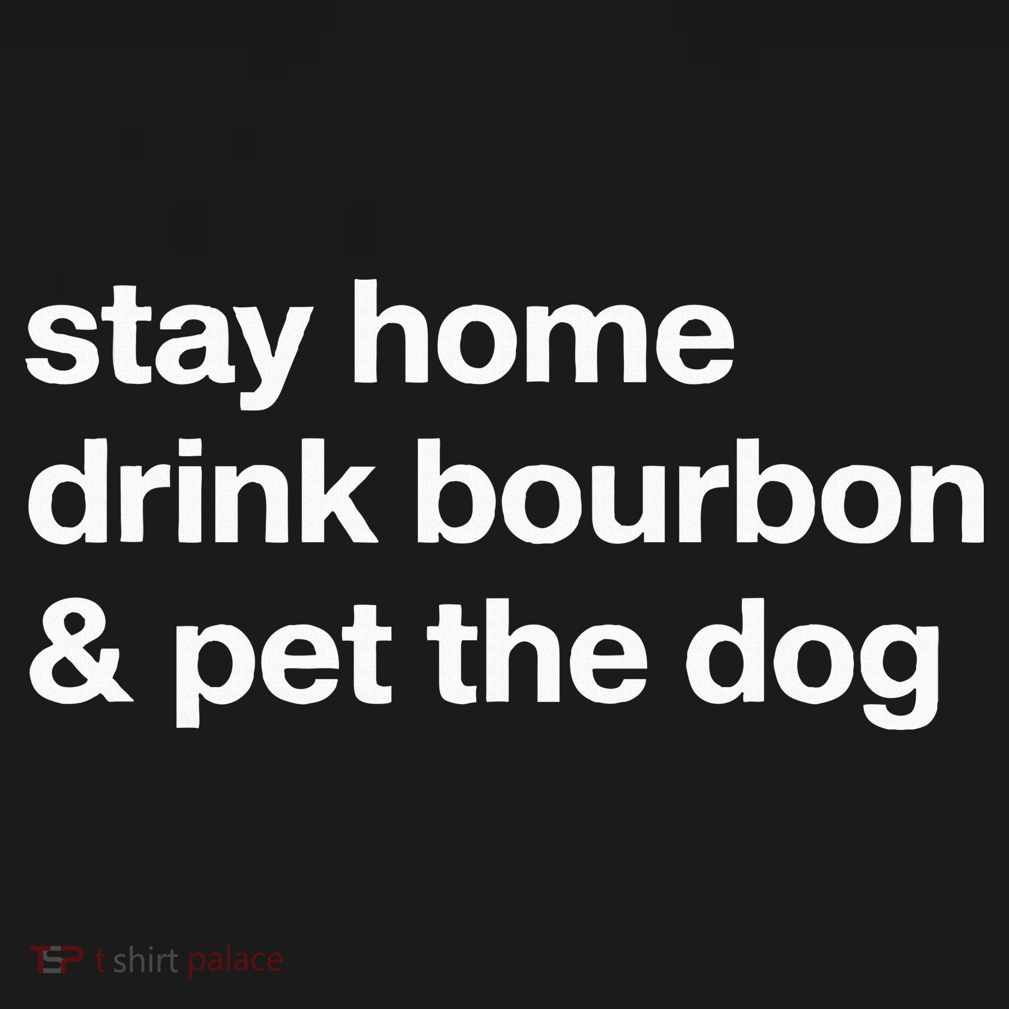 Stay Home Drink Bourbon And Pet The Dog Humor Gift Women's Hoodie