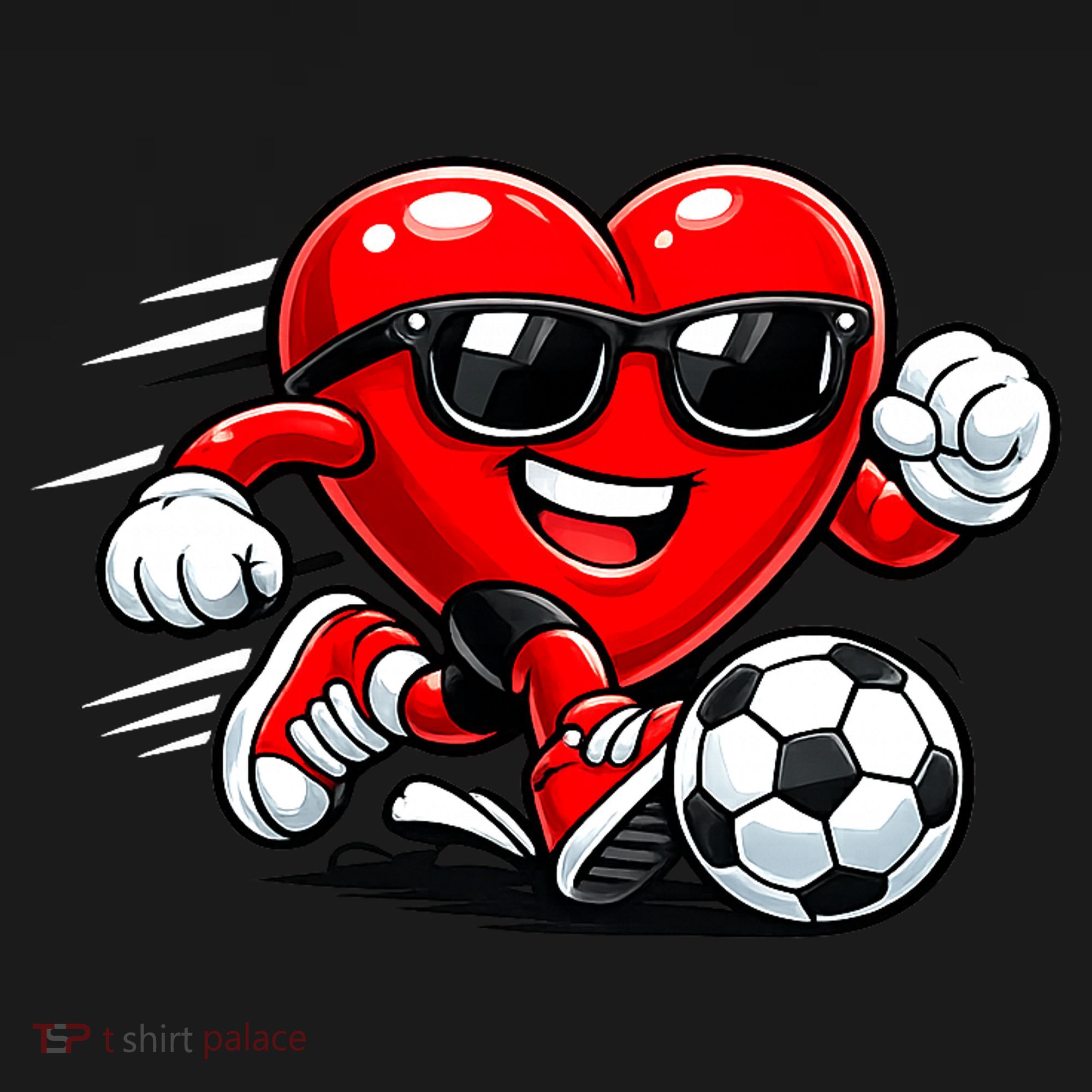 Soccer Heart Drip Sport Love Valentines Day Women's Hoodie