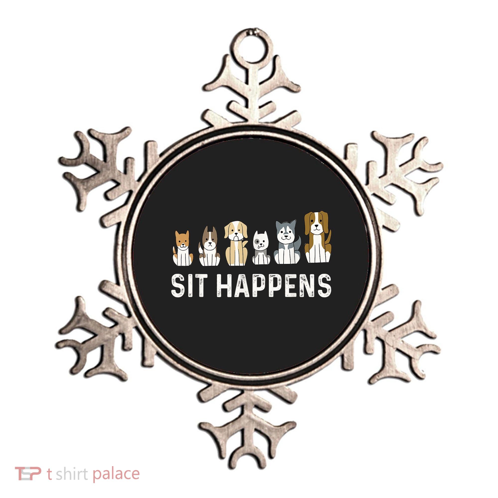 Sit Happens Dog Sitter Pet Sitting Animal Whisperer Ornament