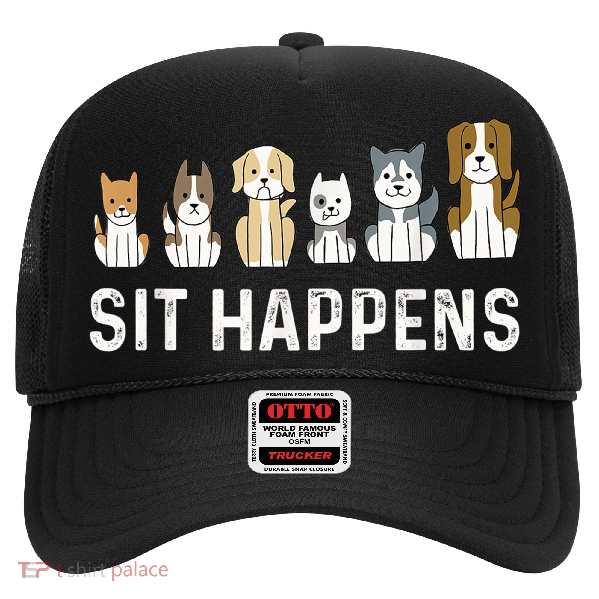 Sit Happens Dog Sitter Pet Sitting Animal Whisperer Hat