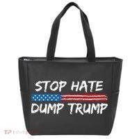 Stop Hate Dump Trump Donald Trump Tote Bag thumb 0