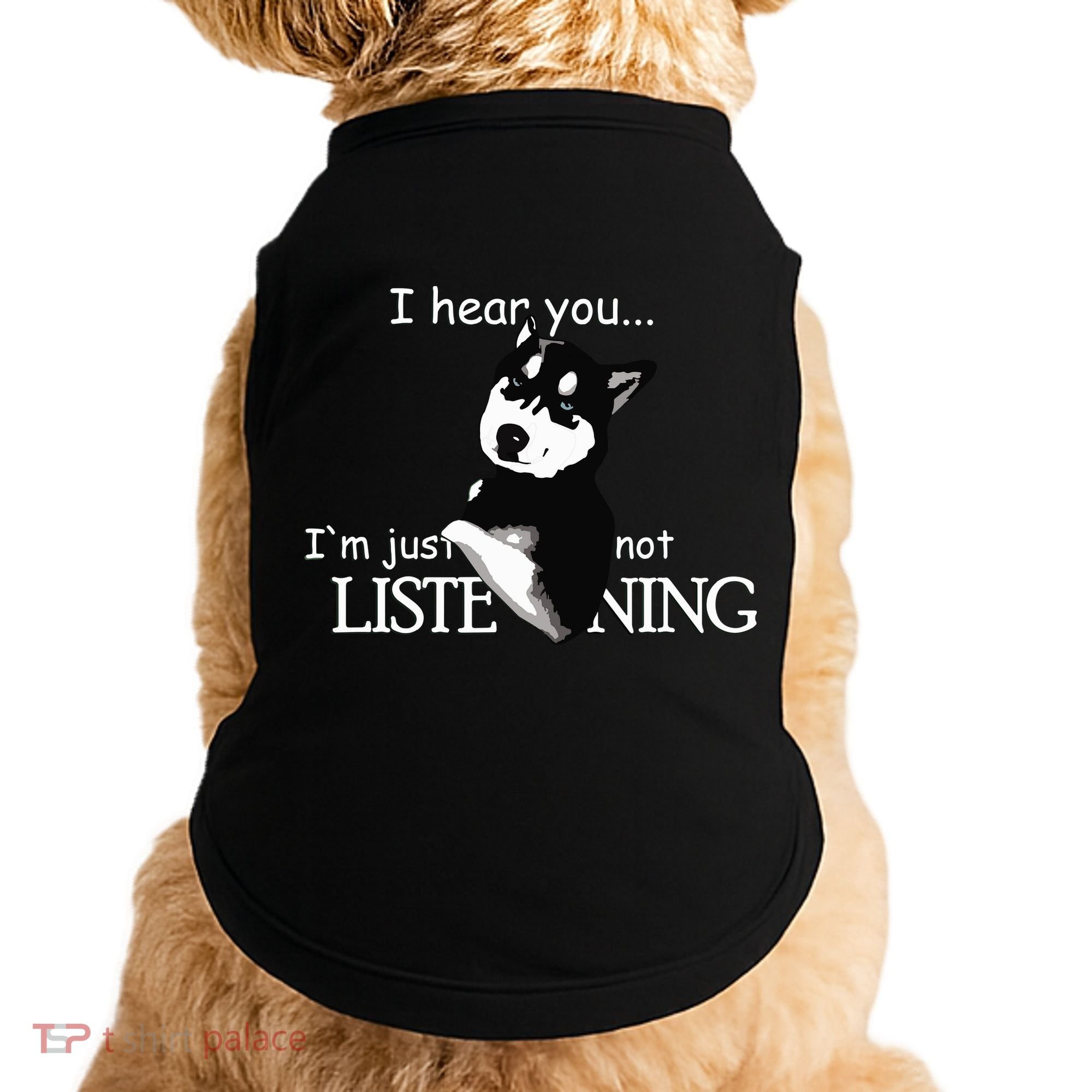 Siberian Husky Dog Husky Dog Lovers Funny Doggie Tank