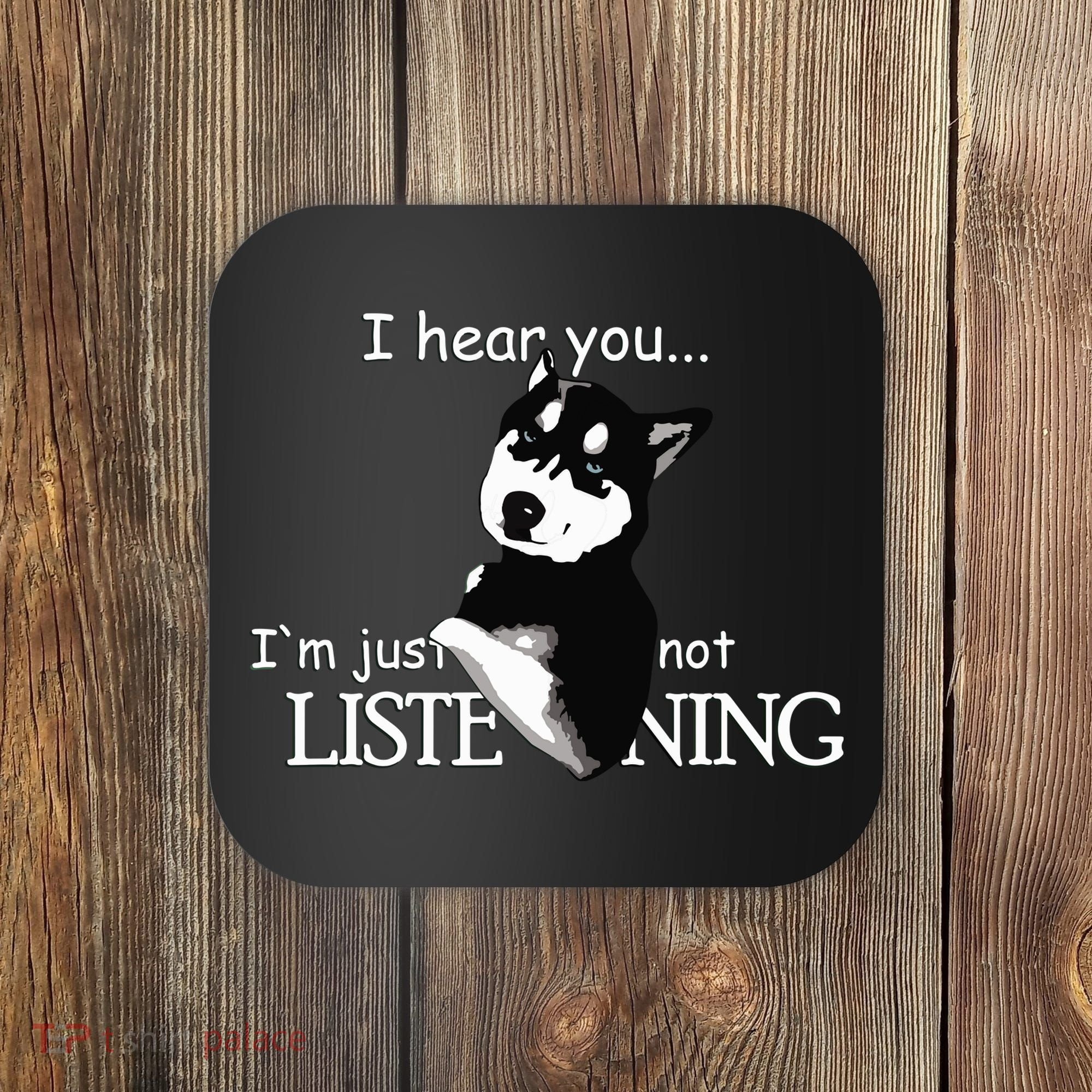 Siberian Husky Dog Husky Dog Lovers Funny Coaster
