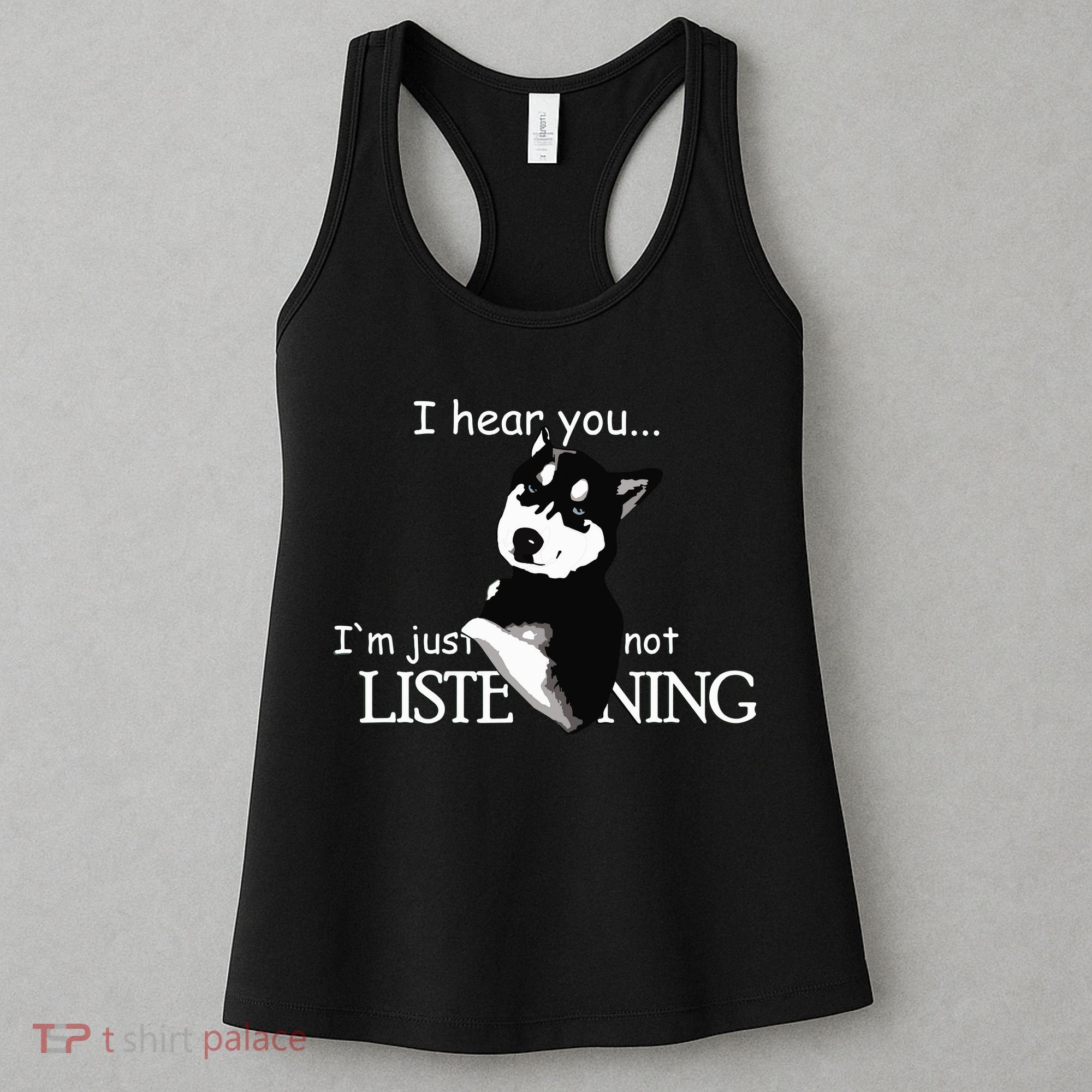 Siberian Husky Dog Husky Dog Lovers Funny Women's Tank Top