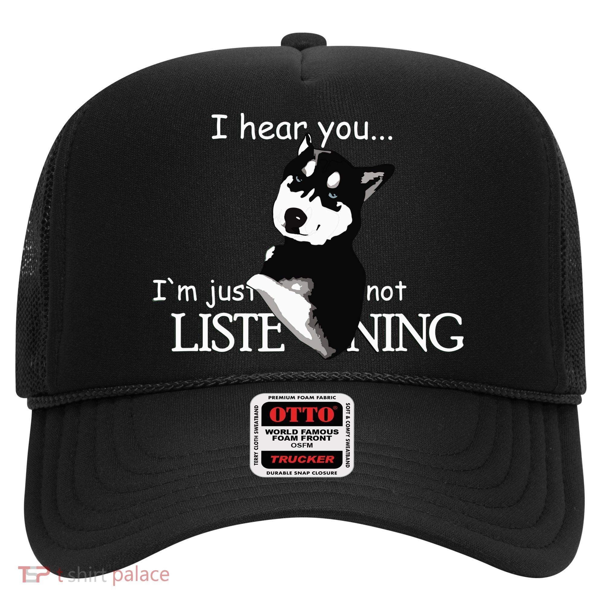 Siberian Husky Dog Husky Dog Lovers Funny Hat