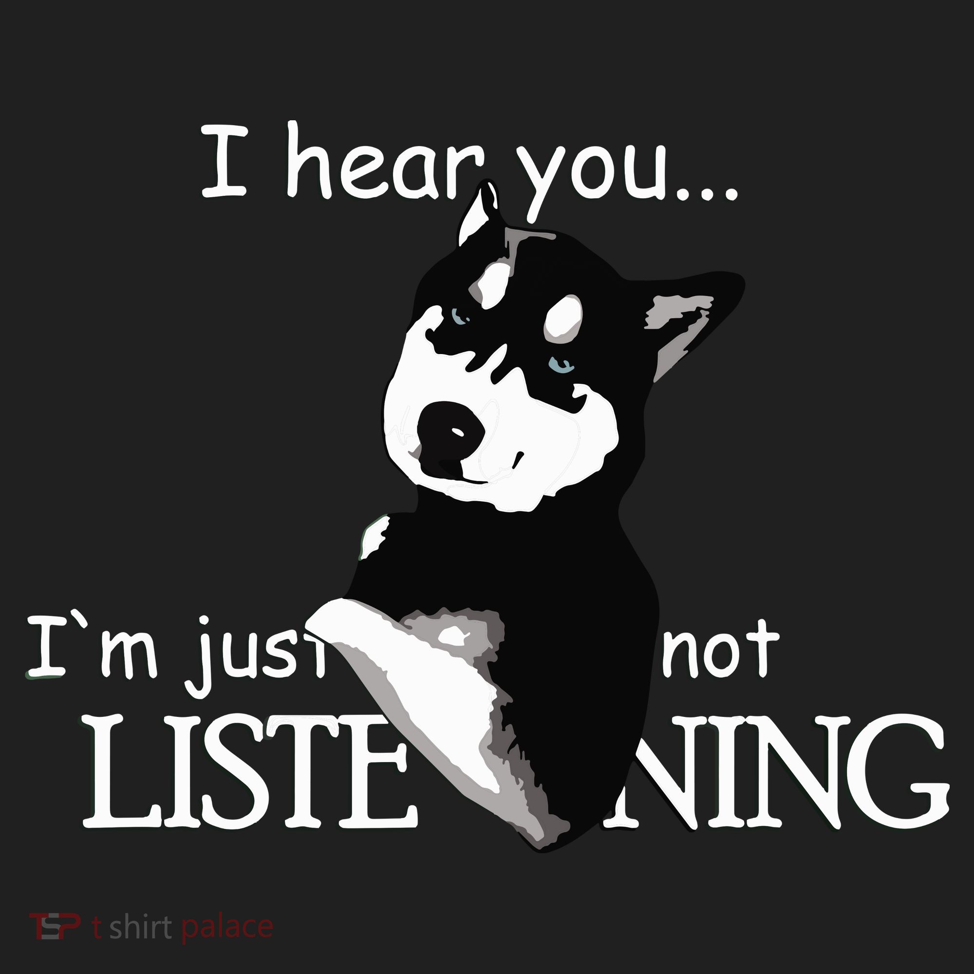 Siberian Husky Dog Husky Dog Lovers Funny Golf Towel