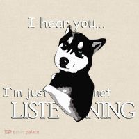 Siberian Husky Dog Husky Dog Lovers Funny Kids T-Shirt thumb 2