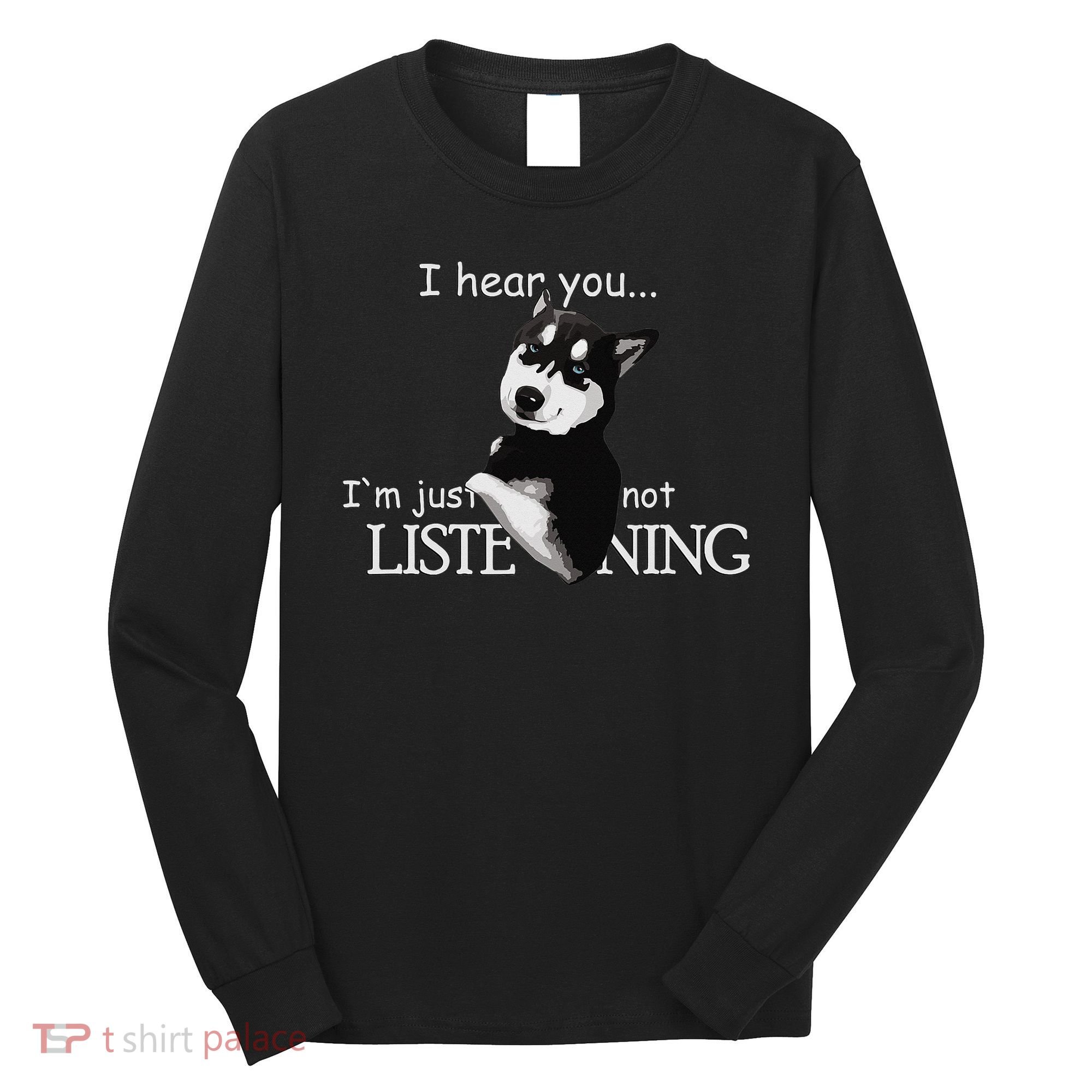 Siberian Husky Dog Husky Dog Lovers Long Sleeve Shirt