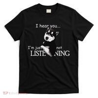 Siberian Husky Dog Husky Dog Lovers T-Shirt thumb 0