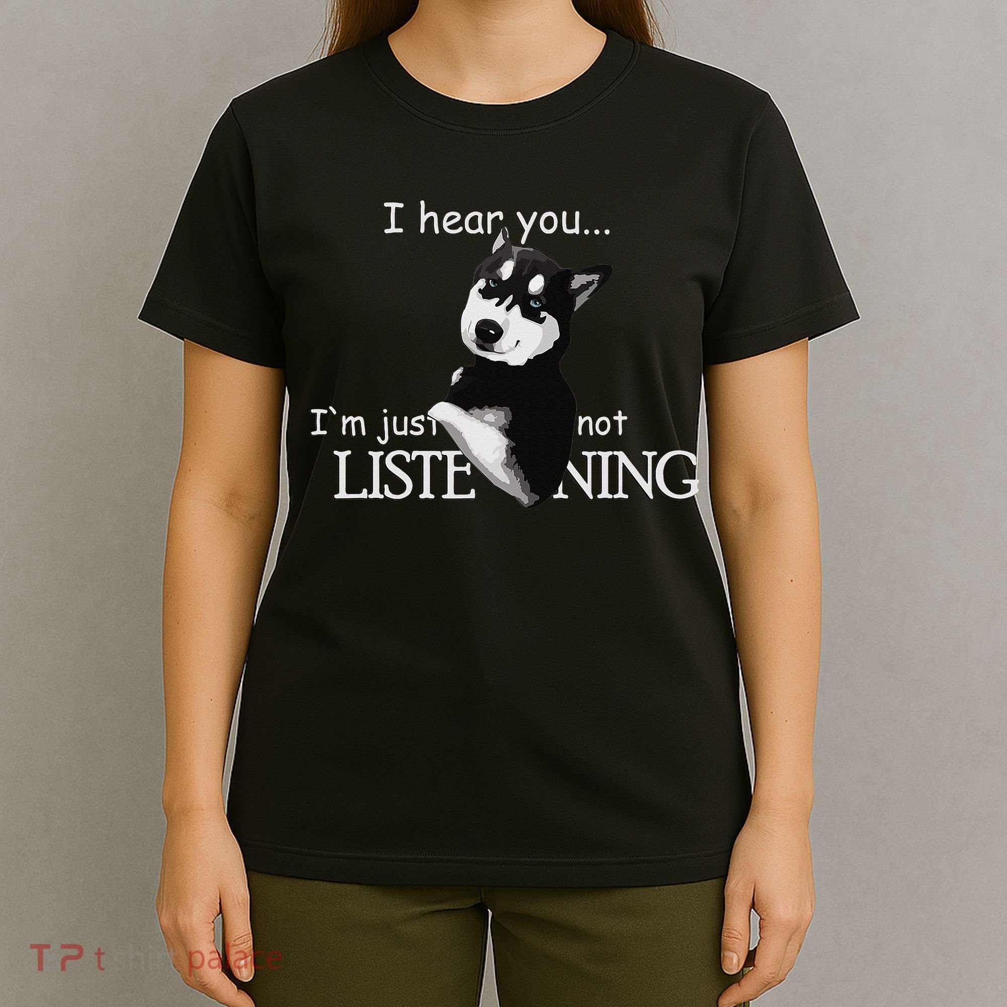 Siberian Husky Dog Husky Dog Lovers T-Shirt