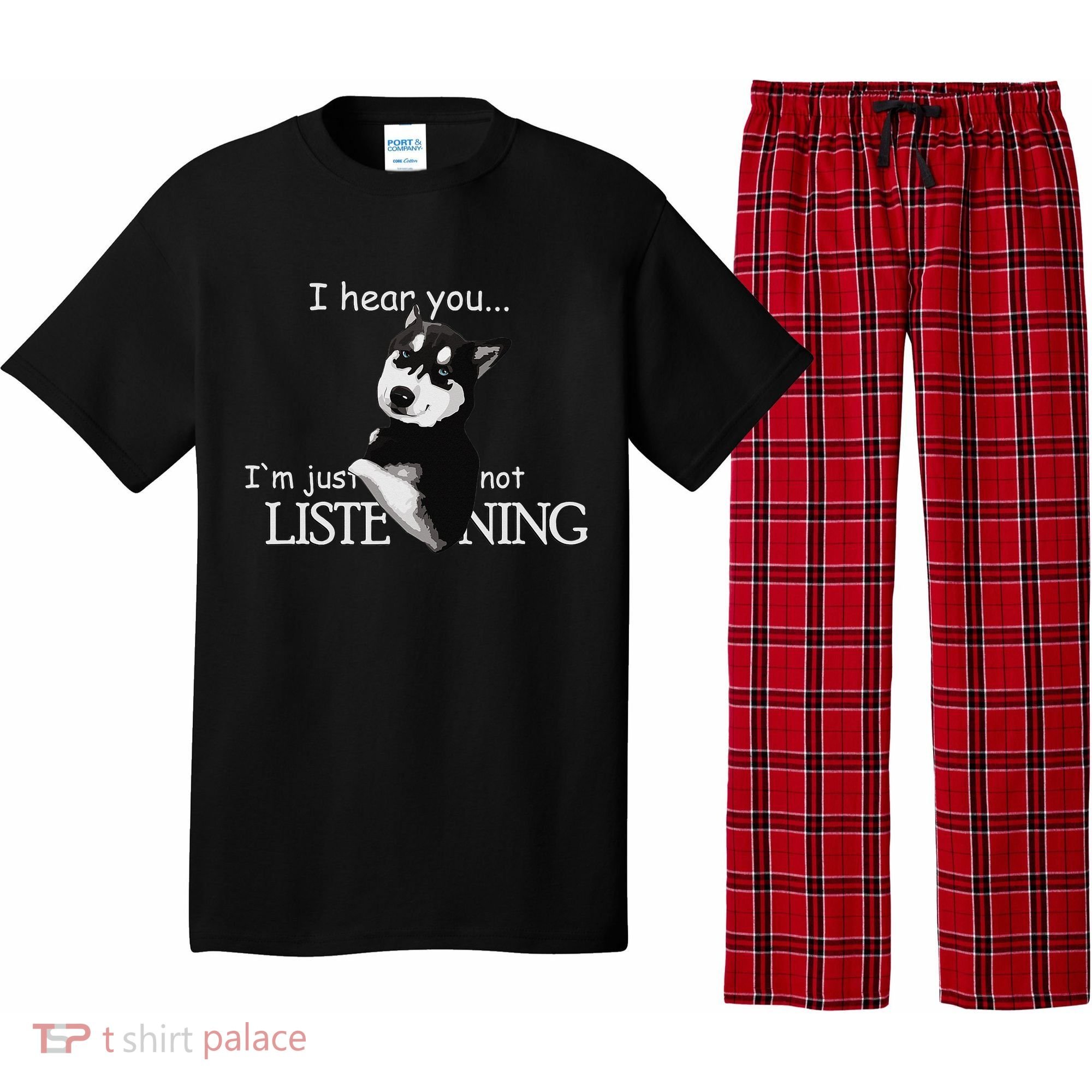 Siberian Husky Dog Husky Dog Lovers Pajama Set
