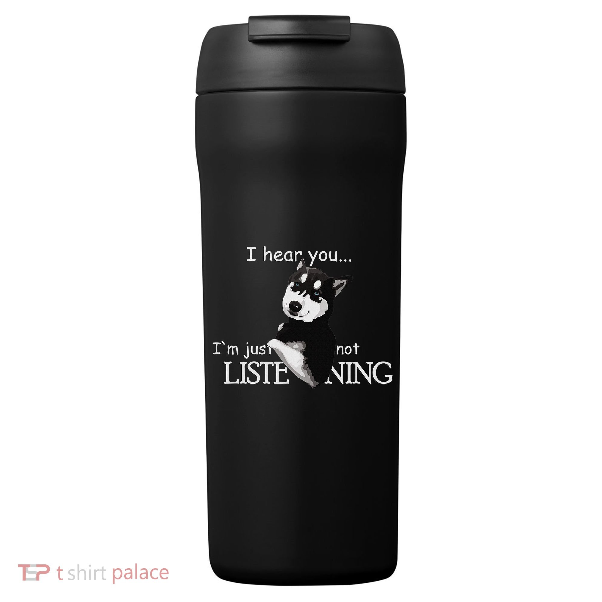Siberian Husky Dog Husky Dog Lovers 24oz Duet Stainless Steel Tumbler