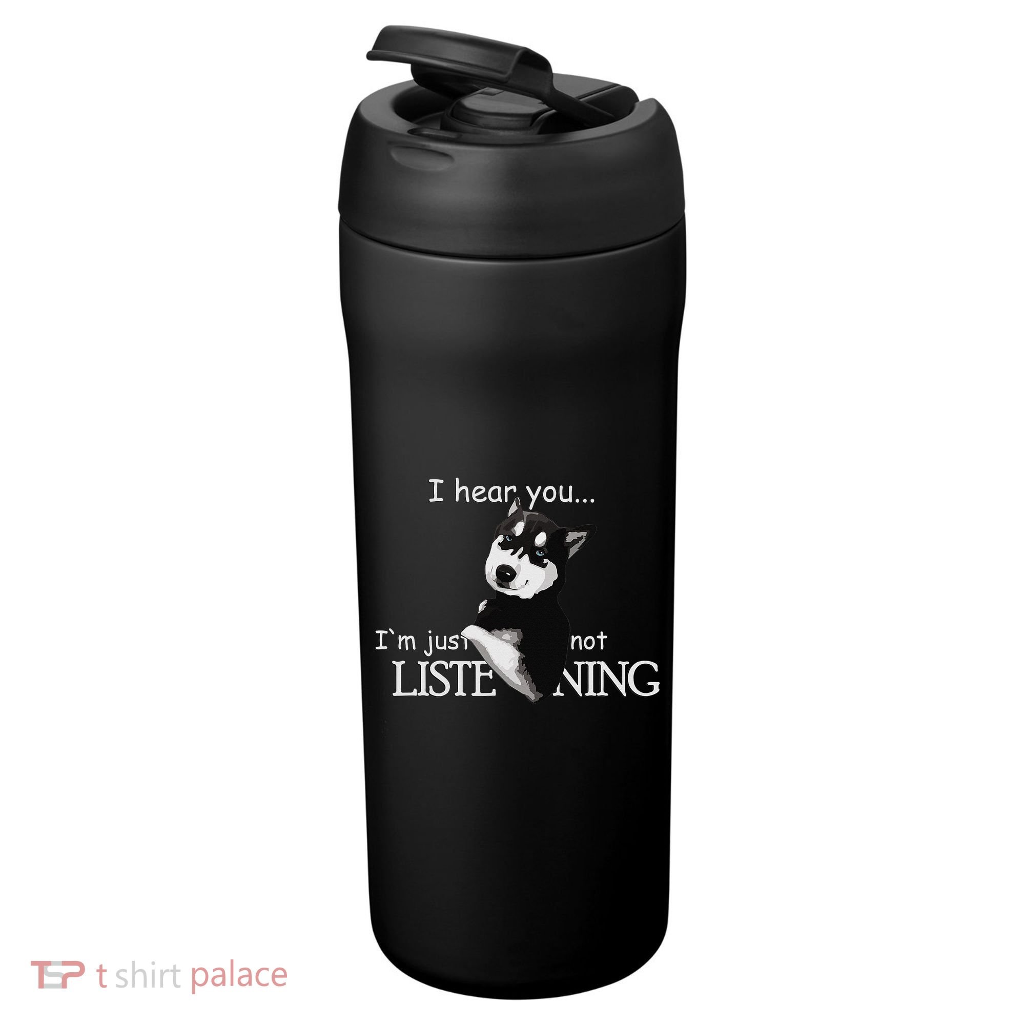 Siberian Husky Dog Husky Dog Lovers 24oz Duet Stainless Steel Tumbler