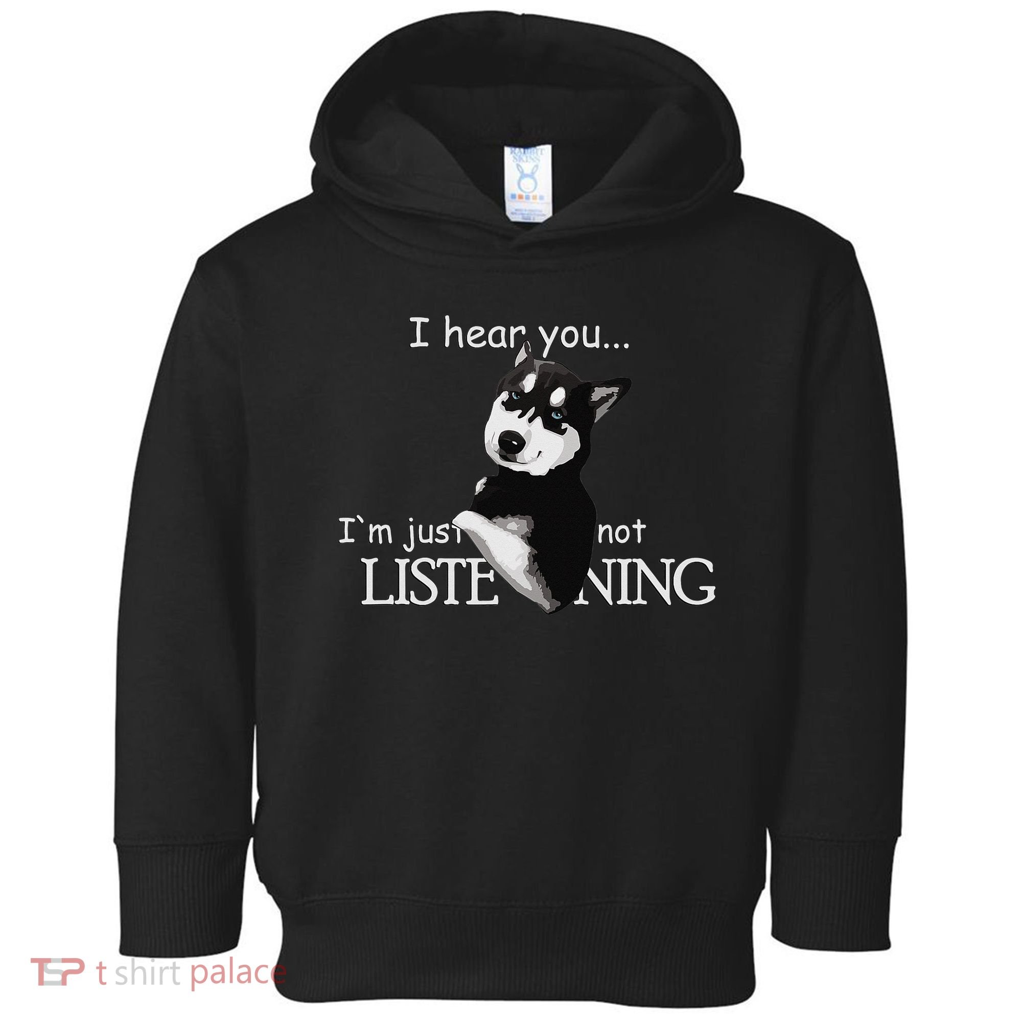 Siberian Husky Dog Husky Dog Lovers Toddler Hoodie