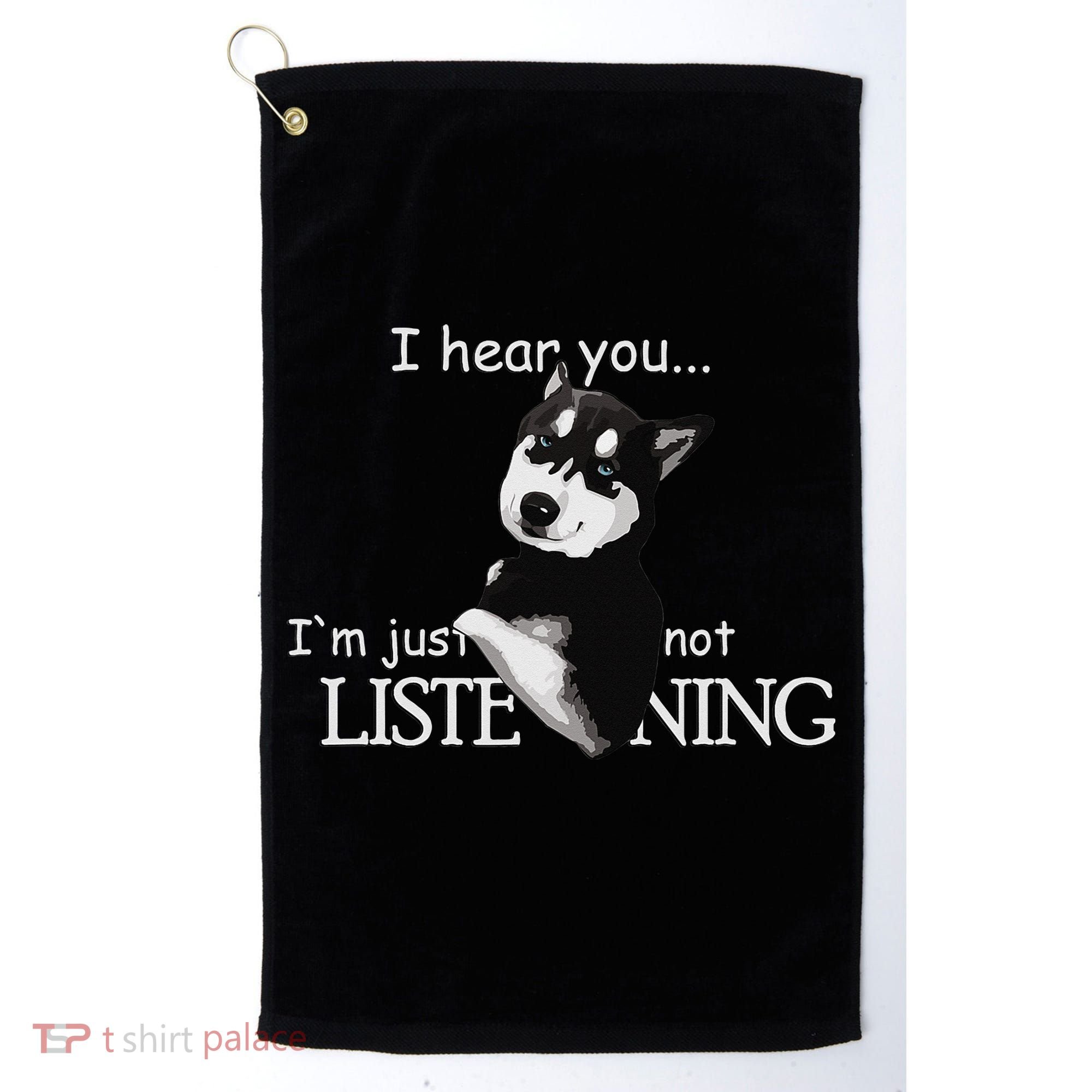 Siberian Husky Dog Husky Dog Lovers Golf Towel