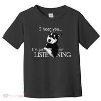 Siberian Husky Dog Husky Dog Lovers Toddler T-Shirt thumb 0