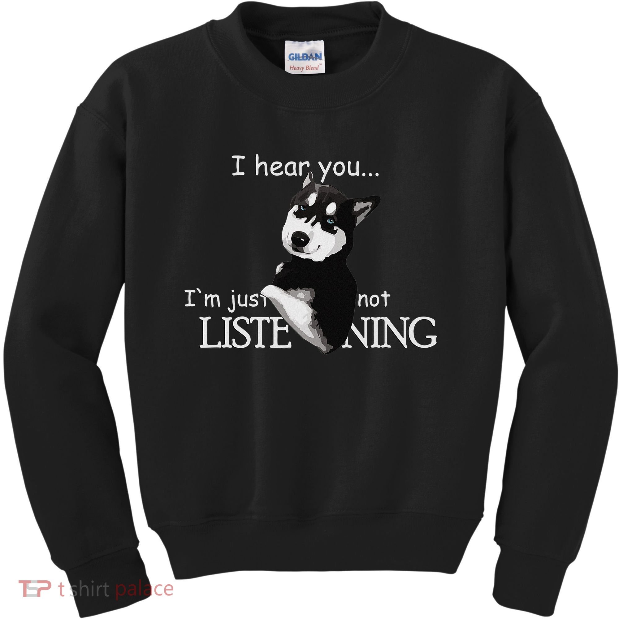 Siberian Husky Dog Husky Dog Lovers Kids Sweatshirt