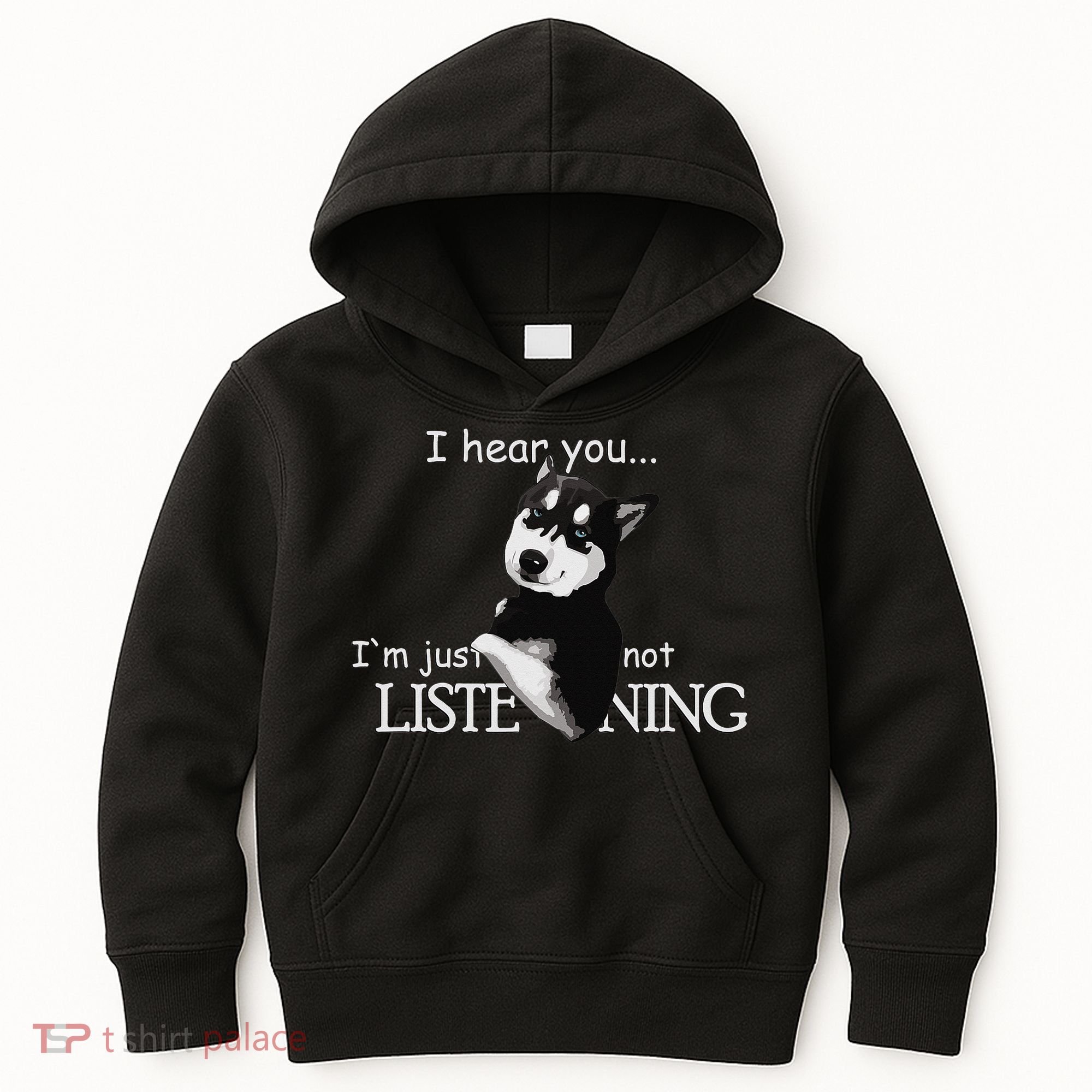 Siberian Husky Dog Husky Dog Lovers Kids Hoodie