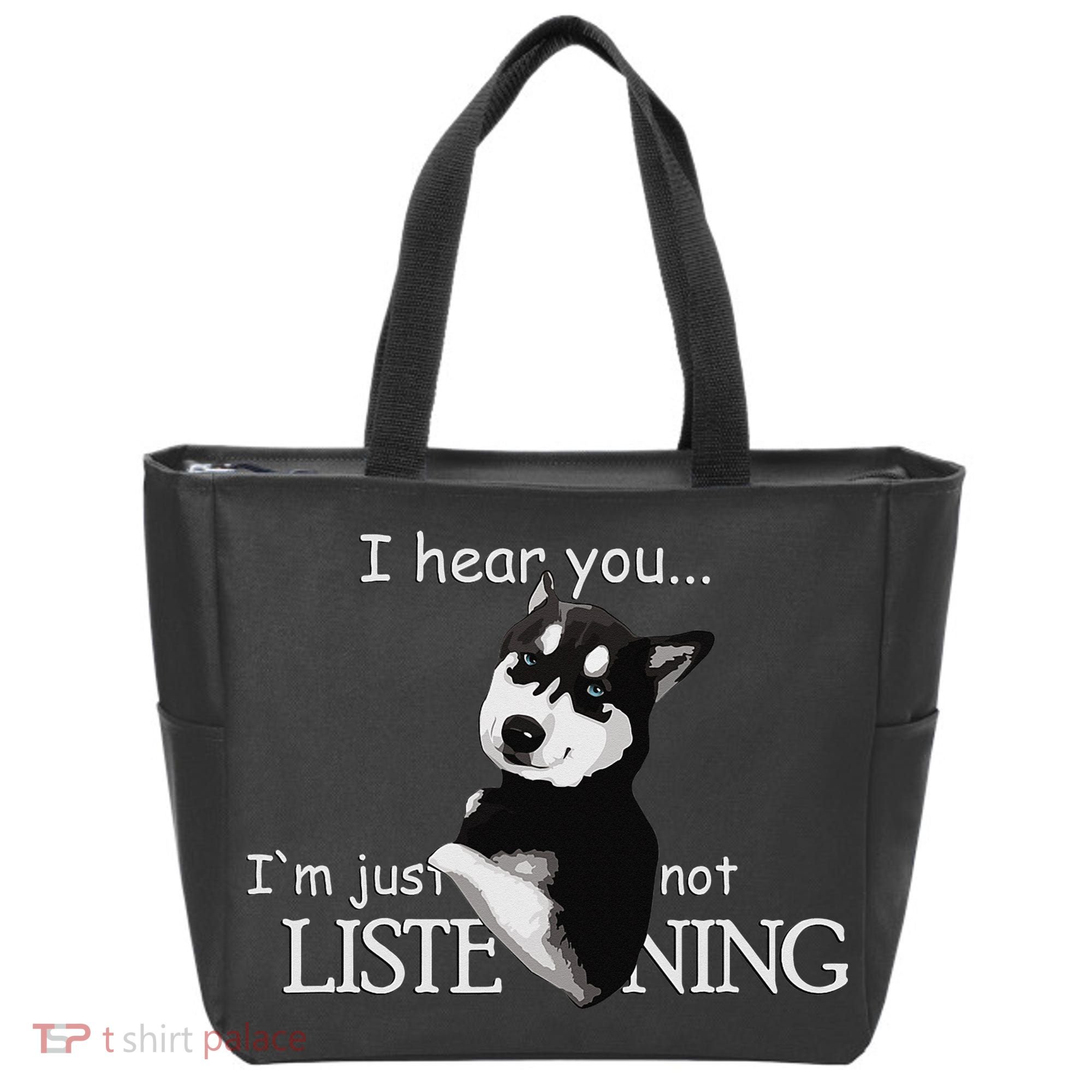 Siberian Husky Dog Husky Dog Lovers Tote Bag