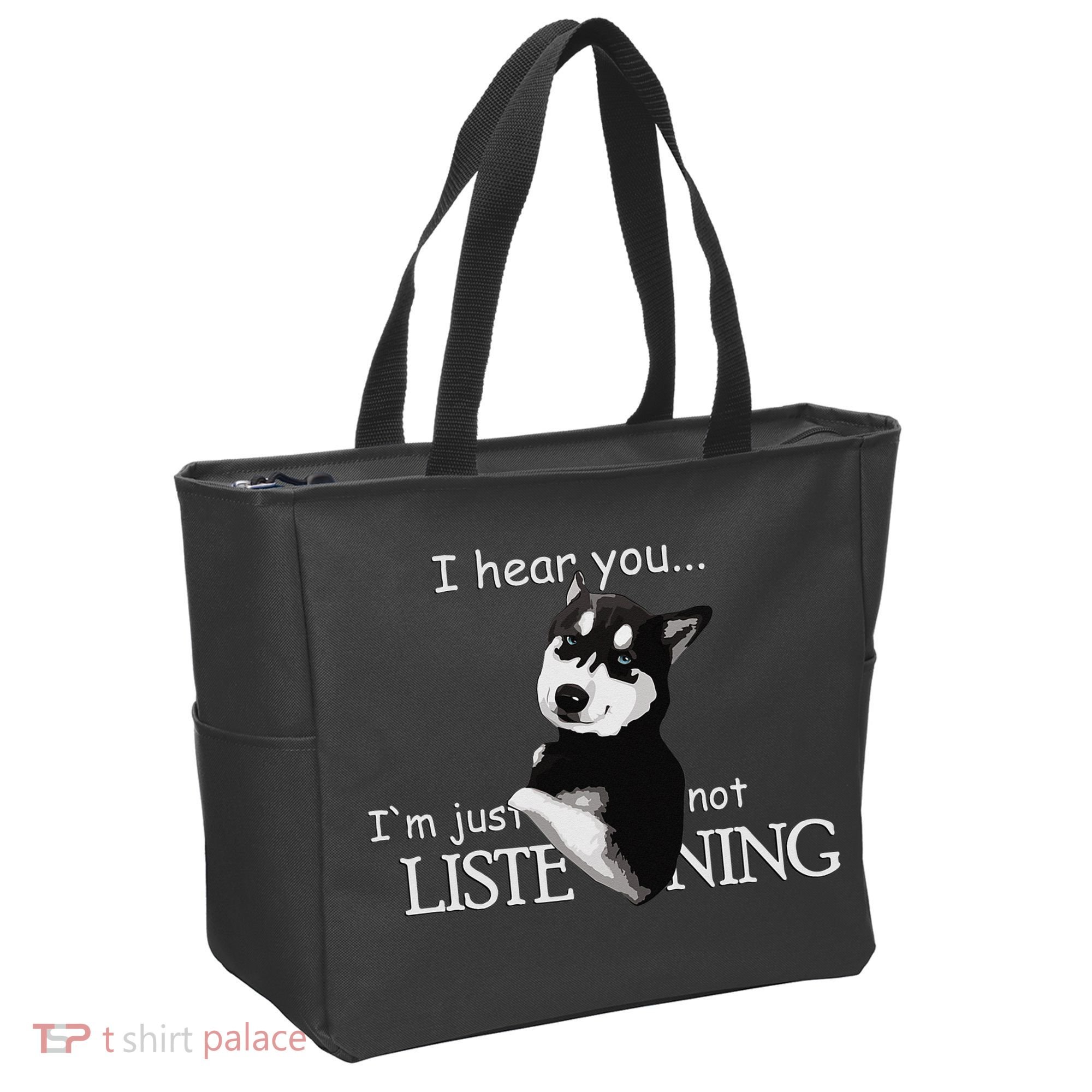 Siberian Husky Dog Husky Dog Lovers Tote Bag