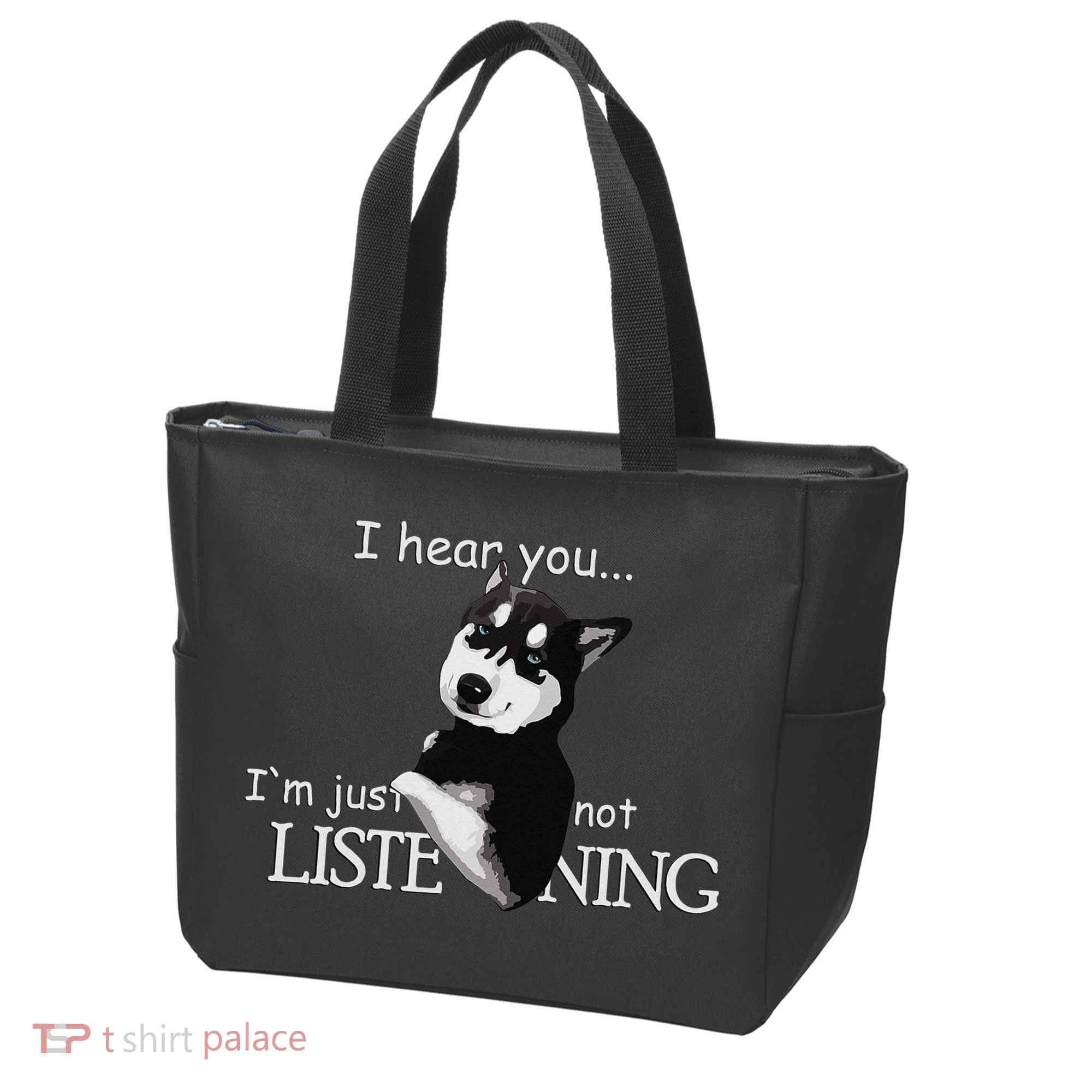 Siberian Husky Dog Husky Dog Lovers Tote Bag