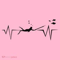 Spearfishing Heartbeat Diving Underwater Spear Fish Coaster thumb 2