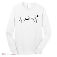 Spearfishing Heartbeat Diving Underwater Spear Fish Long Sleeve Shirt thumb 0