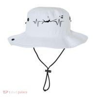 Spearfishing Heartbeat Diving Underwater Spear Fish Bucket Hat thumb 0