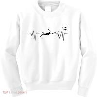 Spearfishing Heartbeat Diving Underwater Spear Fish Kids Sweatshirt thumb 0
