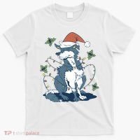 Siberian Husky Dog Christmas Holiday T-Shirt thumb 0