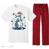Siberian Husky Dog Christmas Holiday Pajama Set thumb 0