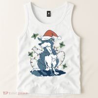 Siberian Husky Dog Christmas Holiday Tank Top thumb 2