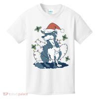 Siberian Husky Dog Christmas Holiday Kids T-Shirt thumb 0