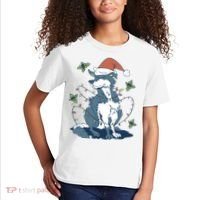 Siberian Husky Dog Christmas Holiday Kids T-Shirt thumb 2