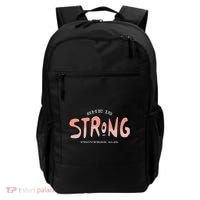She Is Strong Bible Verse Backpack thumb 0