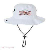 She Is Strong Bible Verse Bucket Hat thumb 0