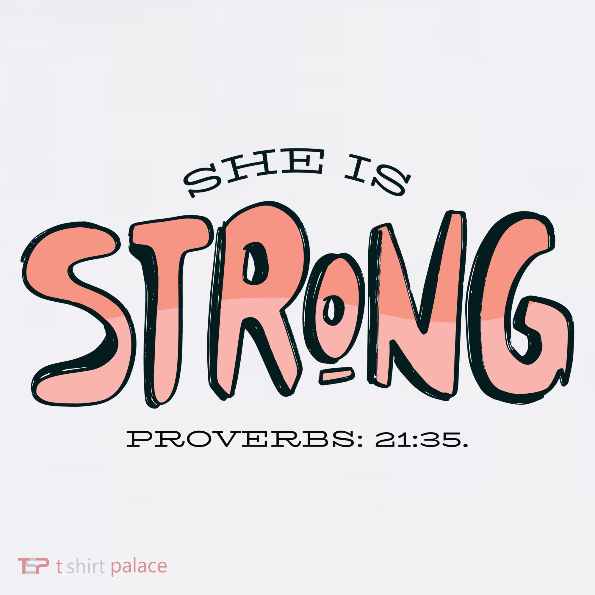 She Is Strong Bible Verse Women's Tank Top