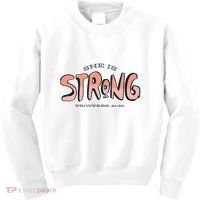 She Is Strong Bible Verse Kids Sweatshirt thumb 0