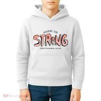 She Is Strong Bible Verse Kids Hoodie thumb 4