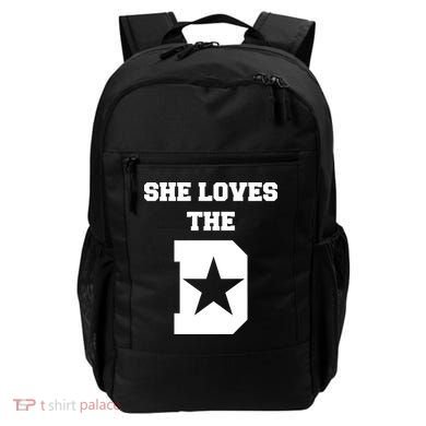 She Loves the D Dallas, Texas Pride Backpack