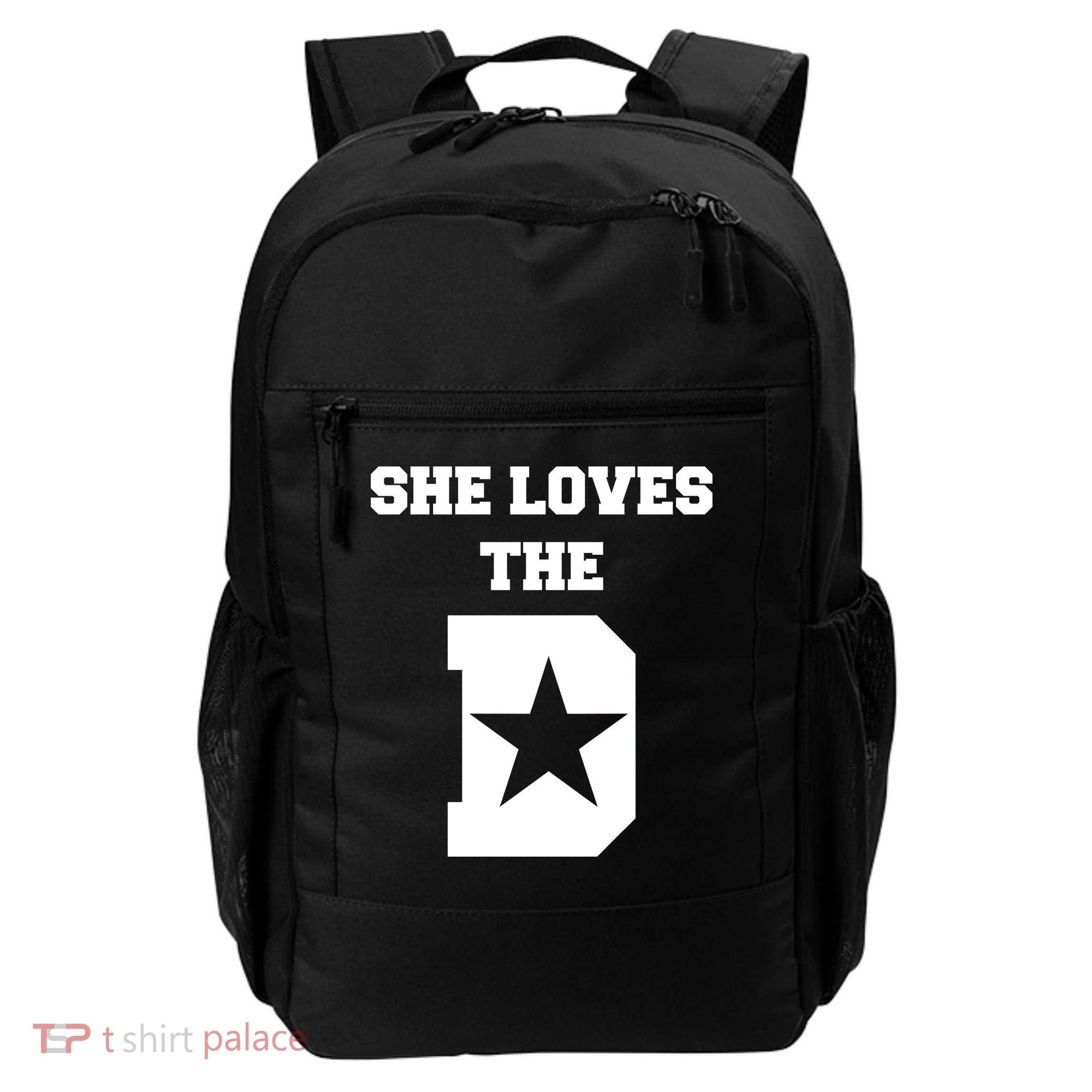 She Loves the D Dallas, Texas Pride Backpack