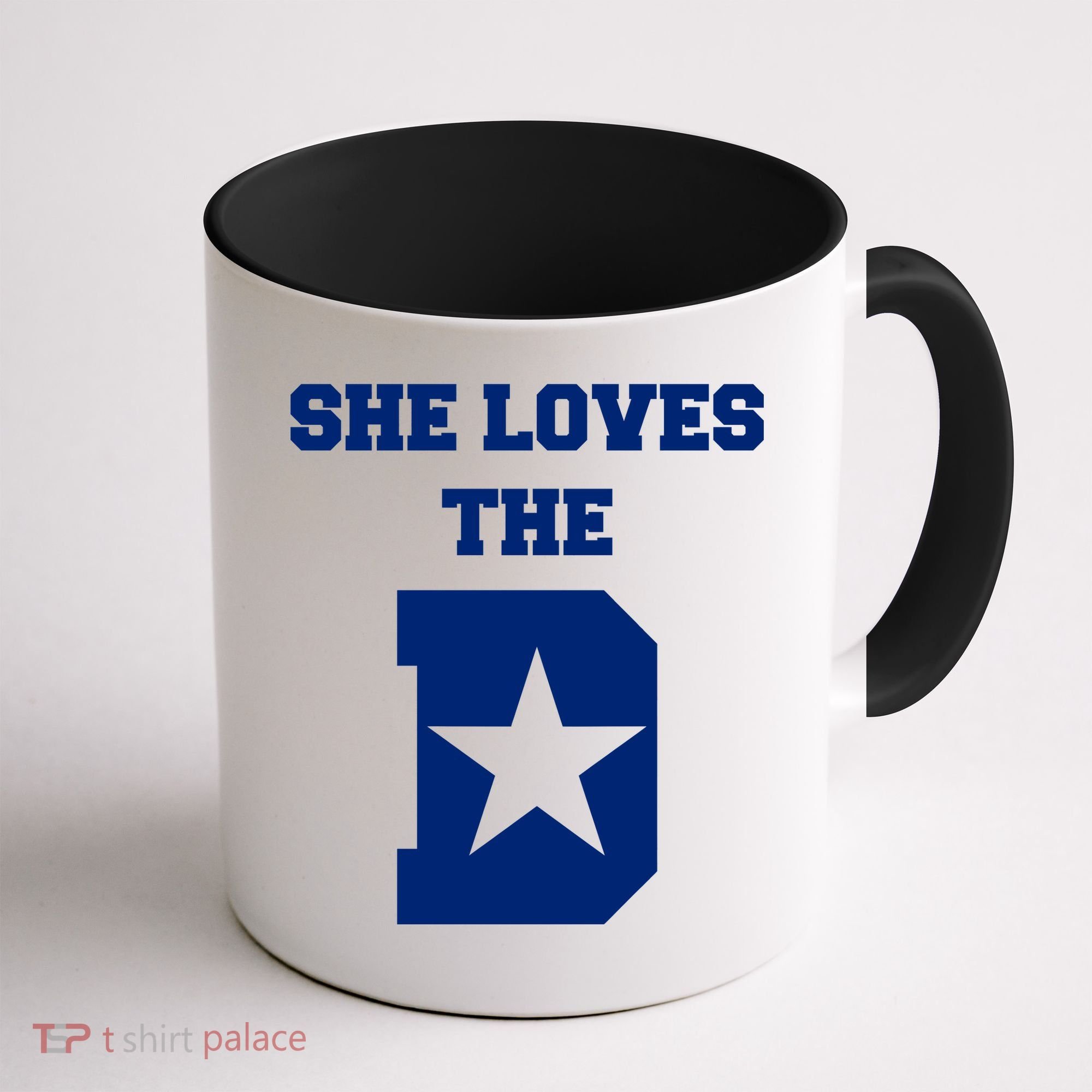 She Loves the D Dallas, Texas Pride Coffee Mug