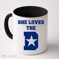 She Loves the D Dallas, Texas Pride Coffee Mug thumb 0
