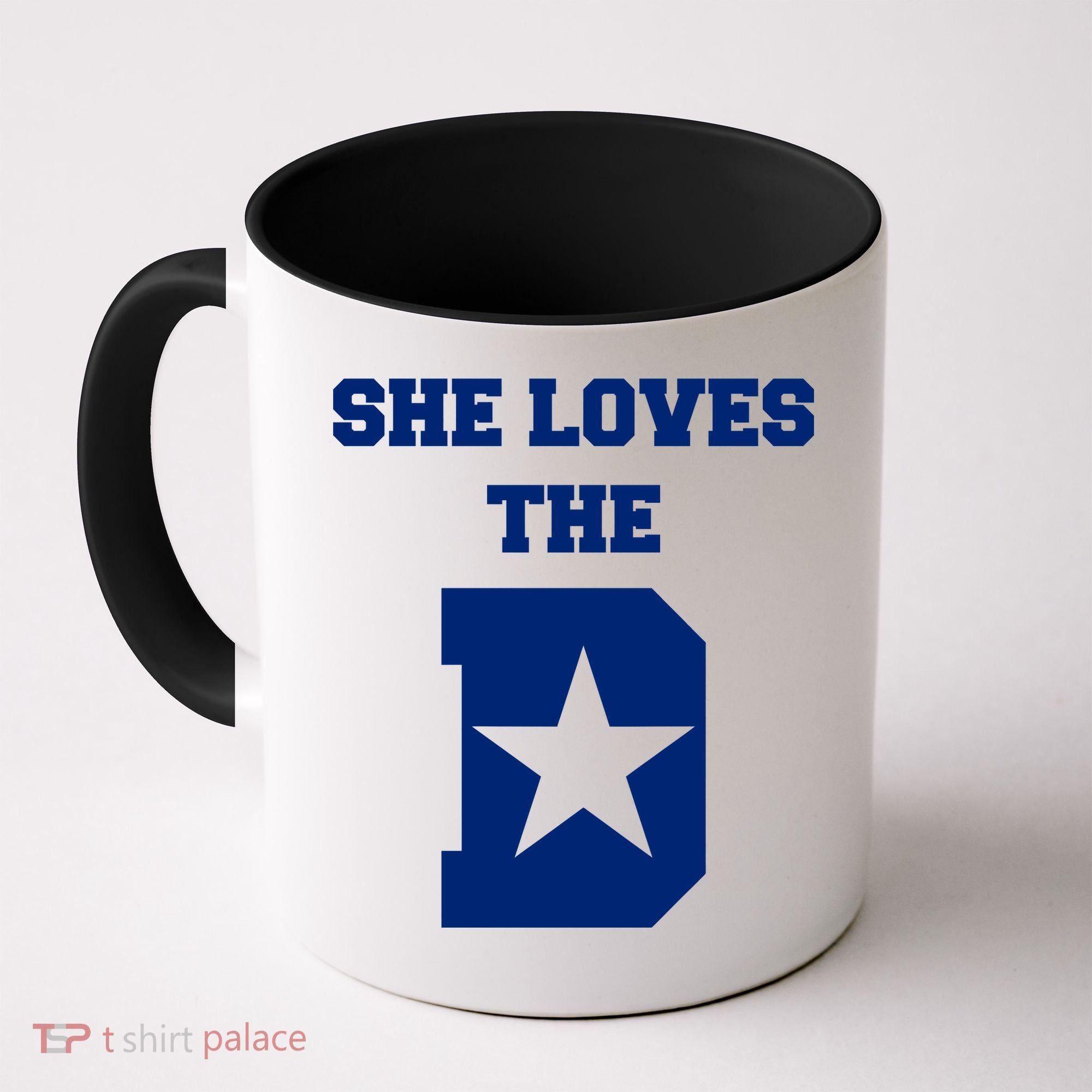 She Loves the D Dallas, Texas Pride Coffee Mug