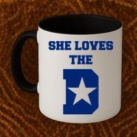 She Loves the D Dallas, Texas Pride Coffee Mug thumb 2