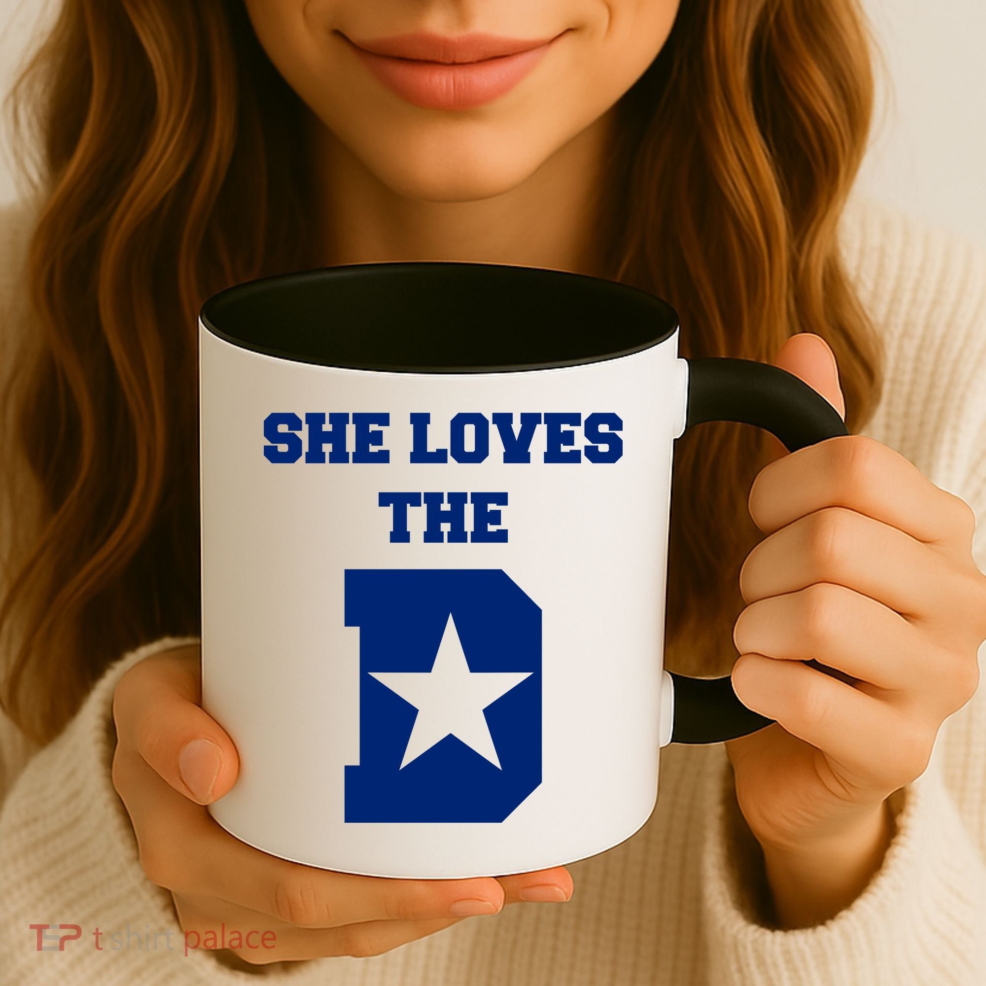 She Loves the D Dallas, Texas Pride Coffee Mug