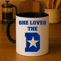 She Loves the D Dallas, Texas Pride Coffee Mug thumb 4